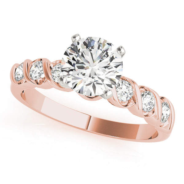 Twist Diamond Engagement Ring (1/4 ct. tw.)