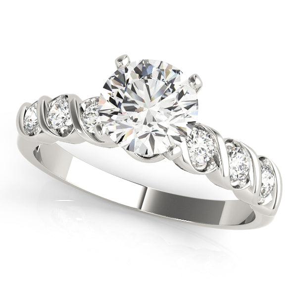 Twist Diamond Engagement Ring (1/4 ct. tw.)
