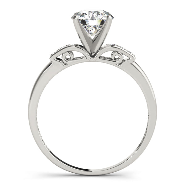 Classic Three Accent Diamond Engagement Ring (1/20 ct. tw.)
