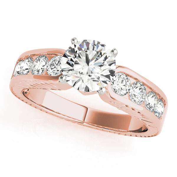 Channel-Set Diamond Engagement Ring (3/4 ct. tw.)
