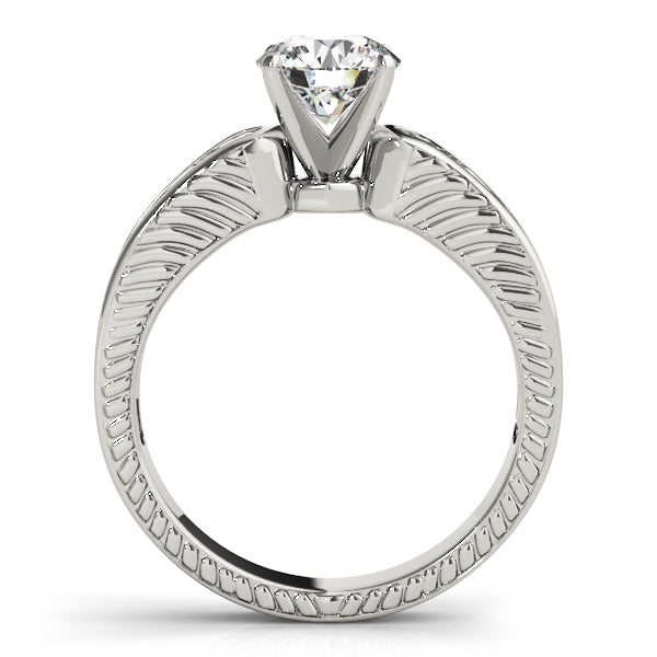 Channel-Set Diamond Engagement Ring (3/4 ct. tw.)