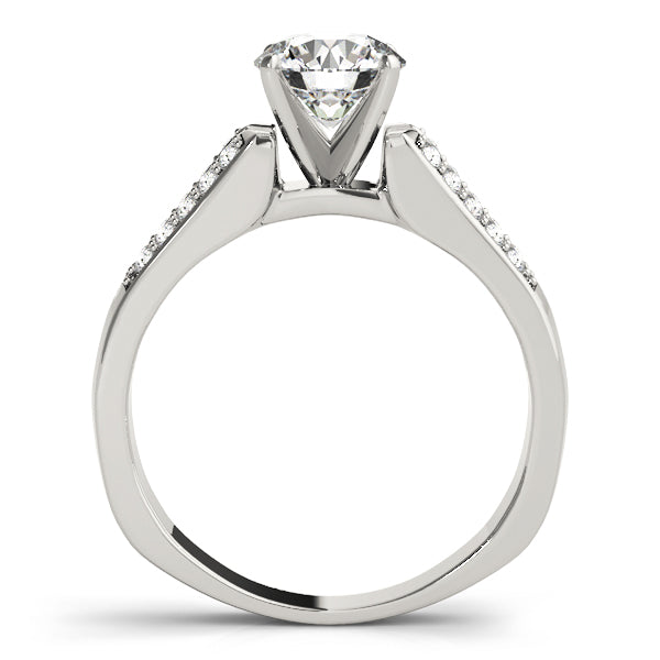 Split Shank Pavé Diamond Engagement Ring (1/5 ct. tw.)