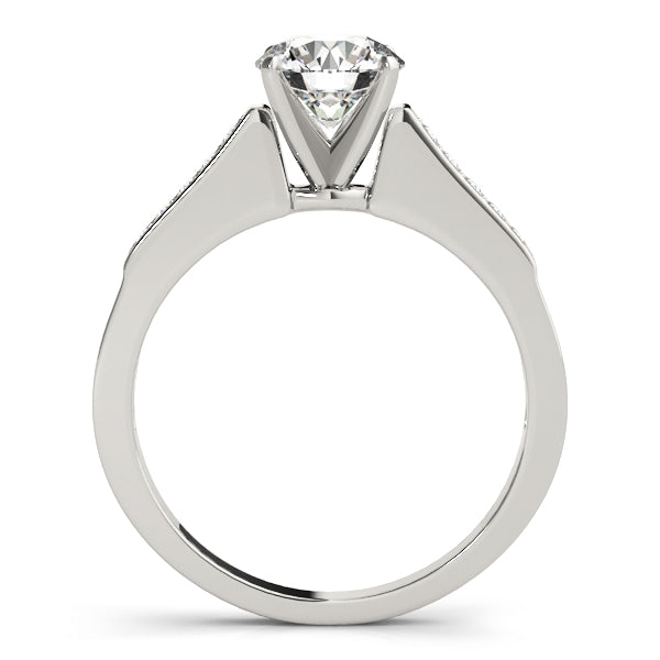 Channel-Set Diamond Engagement Ring (1/10 ct. tw.)