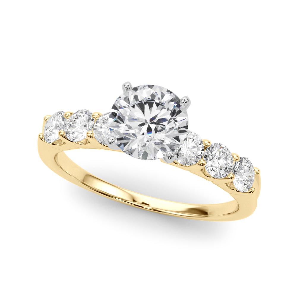 Classic Graduated Diamond Engagement Ring (5/8 ct. tw.)