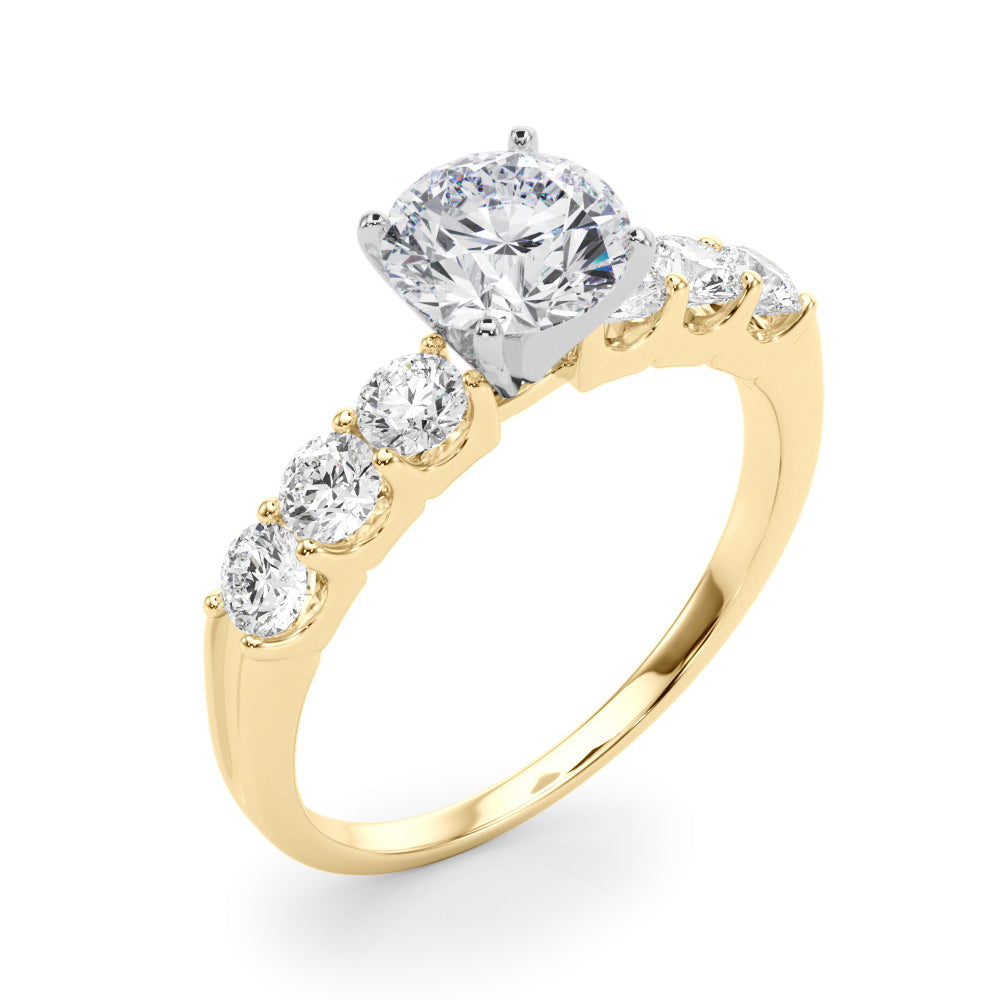 Classic Graduated Diamond Engagement Ring (5/8 ct. tw.)