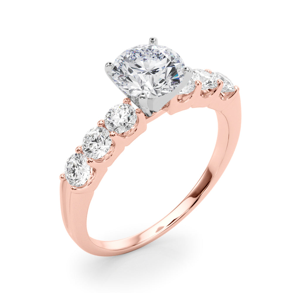 Classic Graduated Diamond Engagement Ring (5/8 ct. tw.)