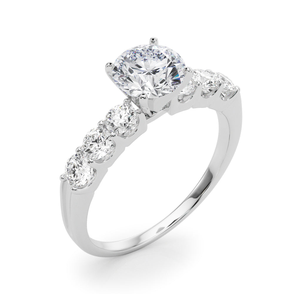 Classic Graduated Diamond Engagement Ring (5/8 ct. tw.)