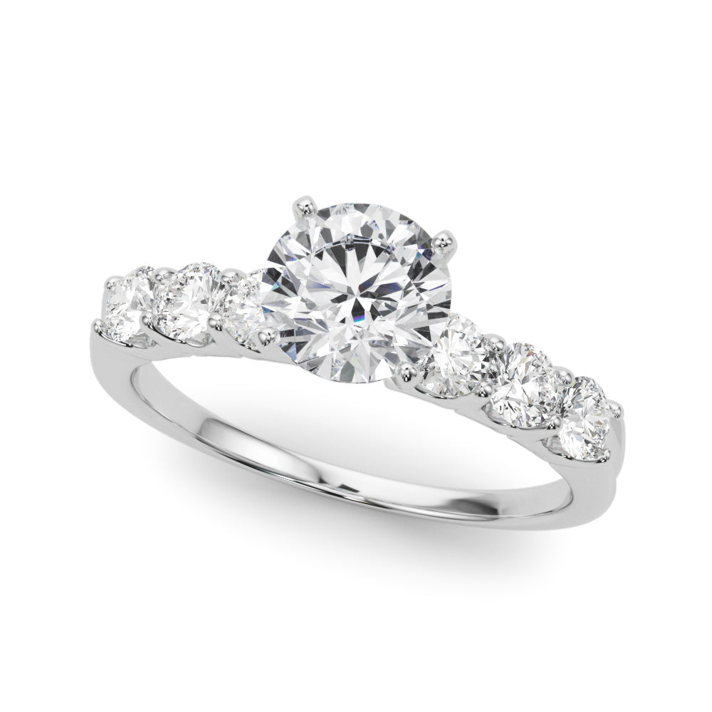 Classic Graduated Diamond Engagement Ring (5/8 ct. tw.)