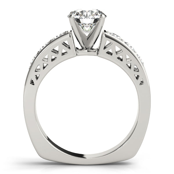 Channel-Set Diamond Engagement Ring (1/2 ct. tw.)