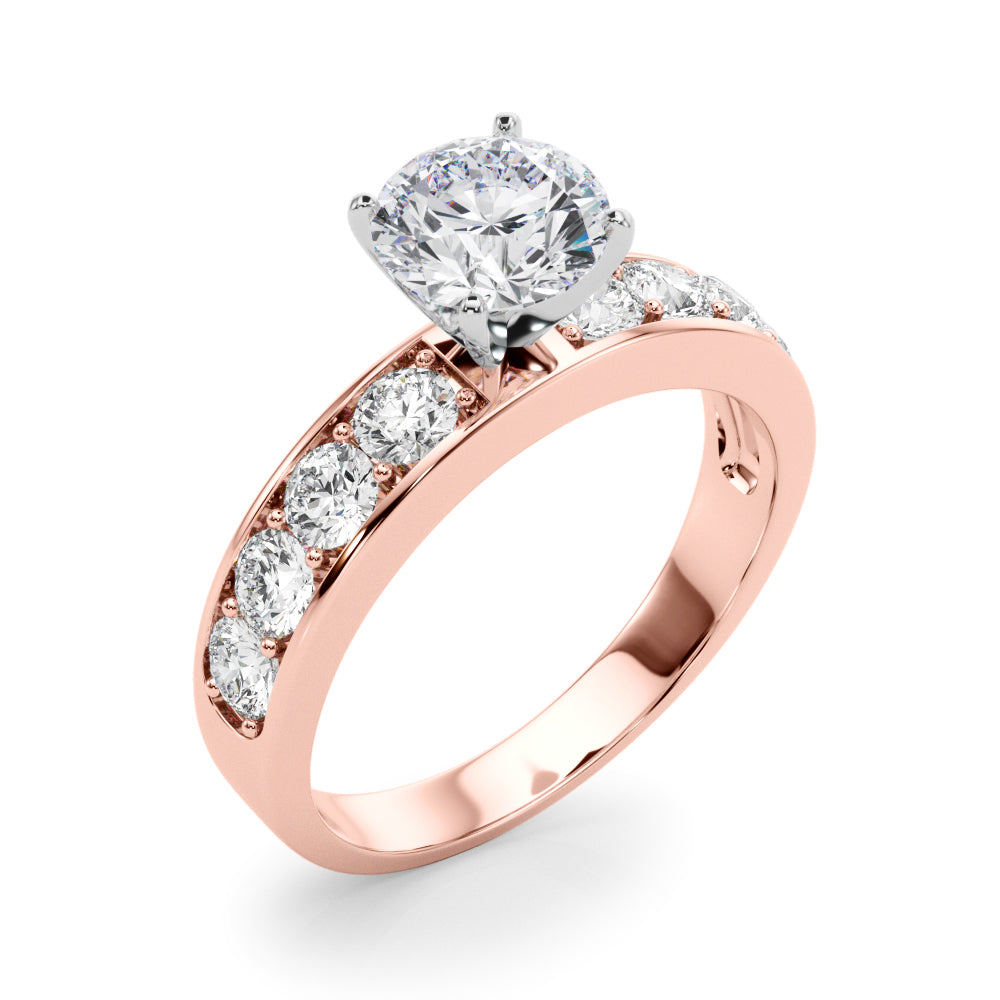 Channel-Set Diamond Engagement Ring (7/8 ct. tw.)