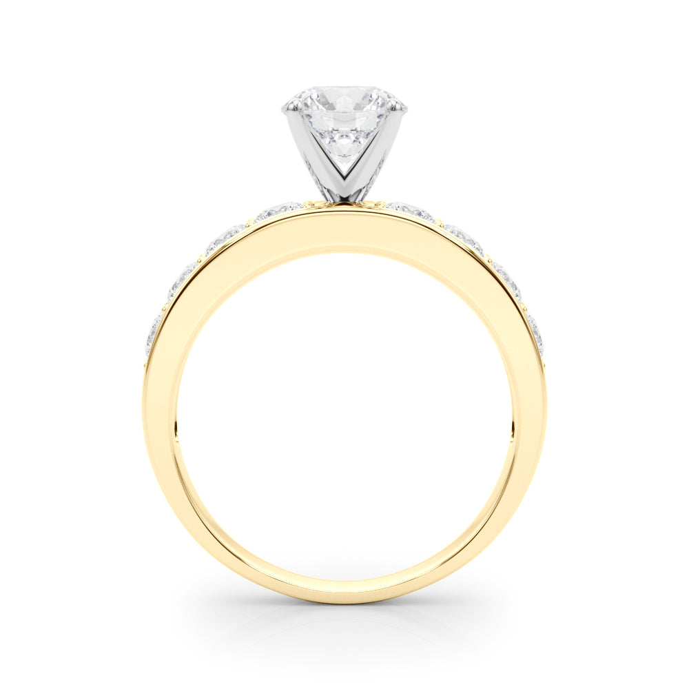 Channel-Set Diamond Engagement Ring (7/8 ct. tw.)