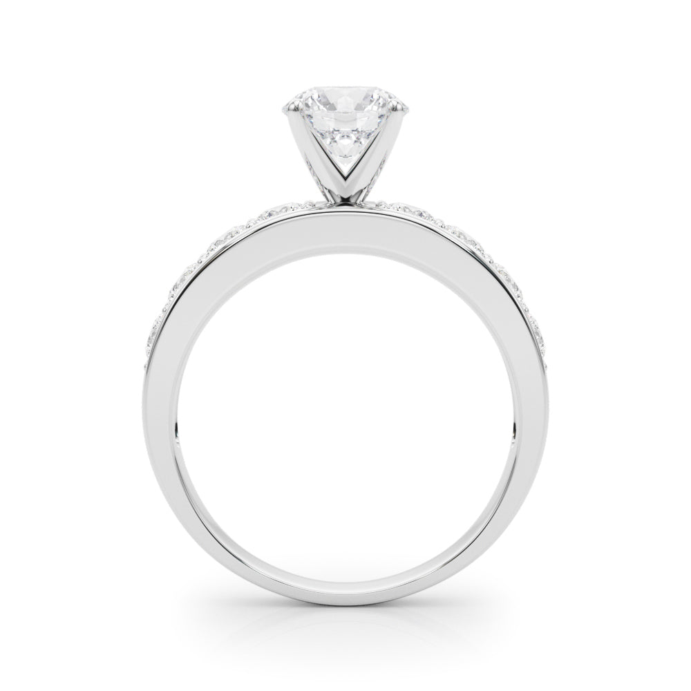 Channel-Set Diamond Engagement Ring (7/8 ct. tw.)