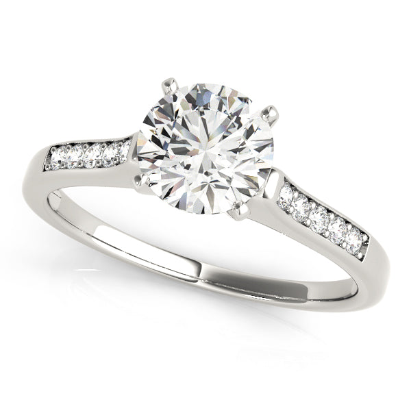 Classic Tapered Diamond Engagement Ring (1/10 ct. tw.)