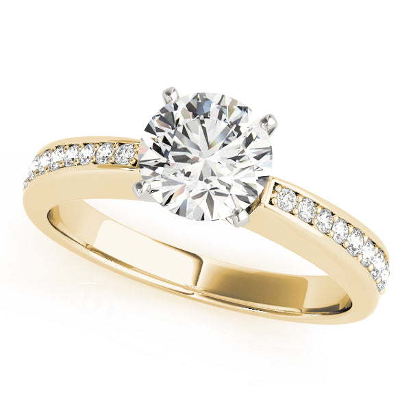 Classic Channel-Set Diamond Engagement Ring (1/4 ct. tw.)