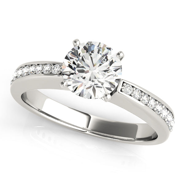 Classic Channel-Set Diamond Engagement Ring (1/4 ct. tw.)