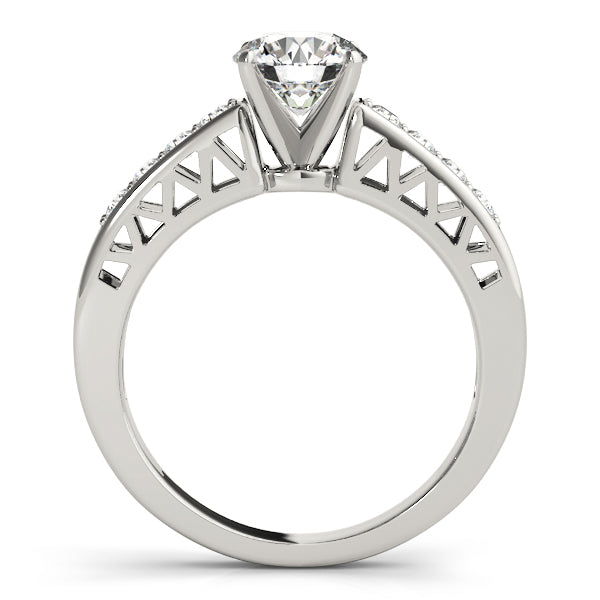 Channel-Set Diamond Engagement Ring (1/4 ct. tw.)