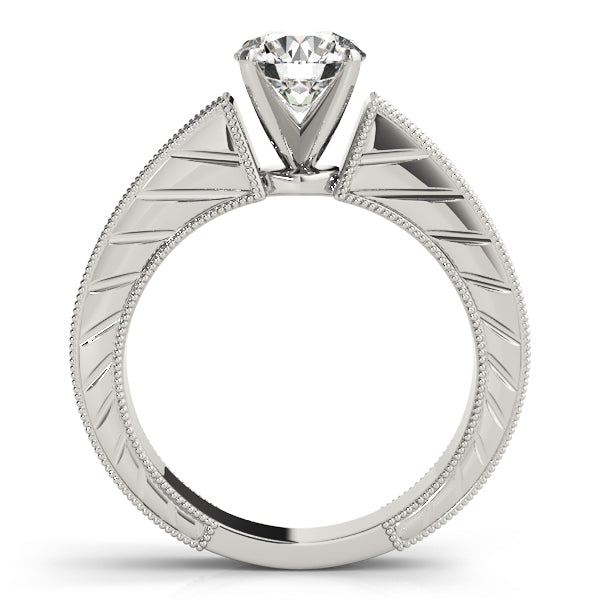 Channel-Set Diamond Engagement Ring (1/2 ct. tw.)