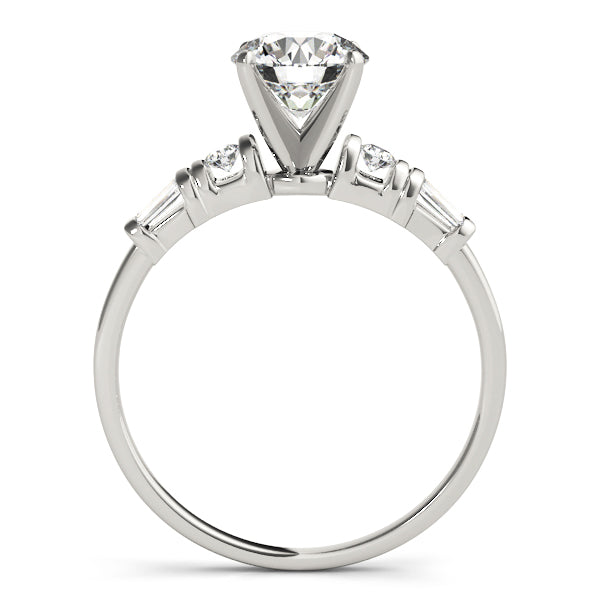 Tapered Baguette Diamond Engagement Ring (1/5 ct. tw.)