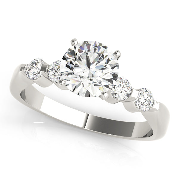 Graduated Five-Stone Diamond Engagement Ring (1/4 ct. tw.)