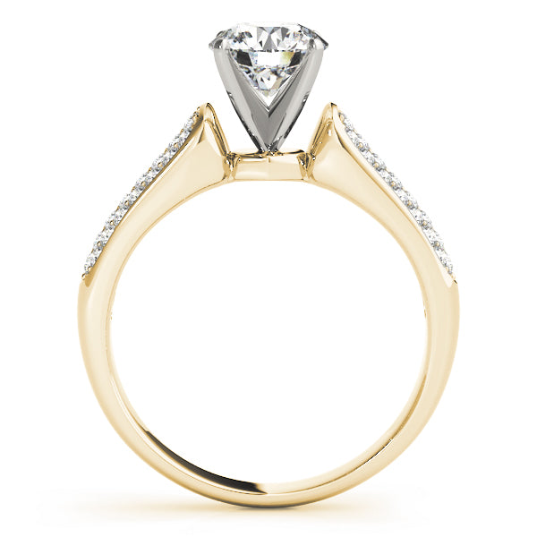 Pavé Diamond Engagement Ring (1/3 ct. tw.)
