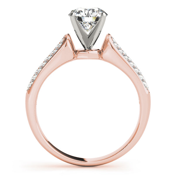 Pavé Diamond Engagement Ring (1/3 ct. tw.)