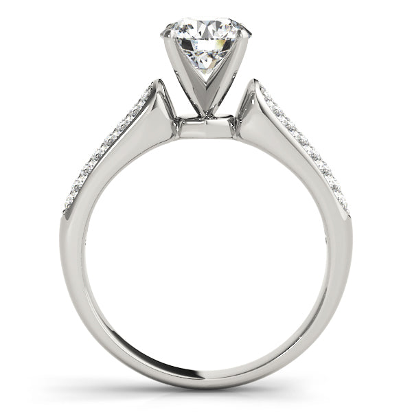 Pavé Diamond Engagement Ring (1/3 ct. tw.)