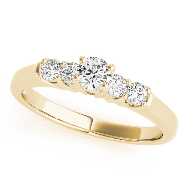 Classic Five-Stone Diamond Engagement Ring (3/8 ct. tw.)