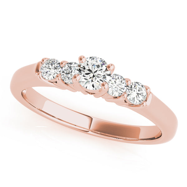 Classic Five-Stone Diamond Engagement Ring (3/8 ct. tw.)