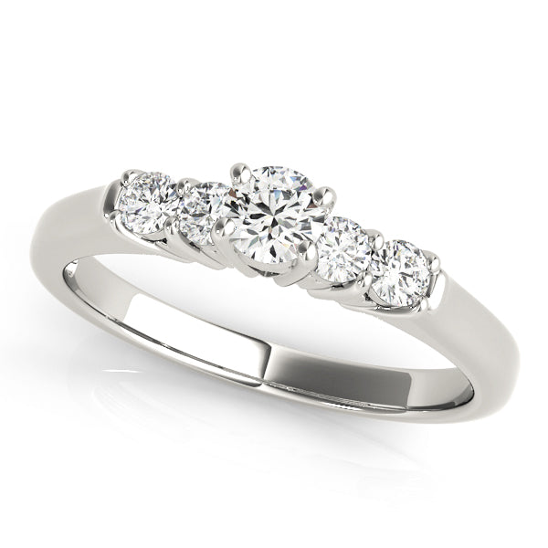 Classic Five-Stone Diamond Engagement Ring (3/8 ct. tw.)