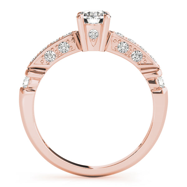 Channel-Set Diamond Engagement Ring (1/3 ct. tw.)