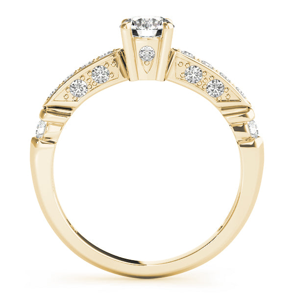 Channel-Set Diamond Engagement Ring (1/3 ct. tw.)