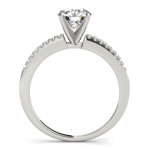 Petite Pavé Diamond Engagement Ring (1/8 ct. tw.)