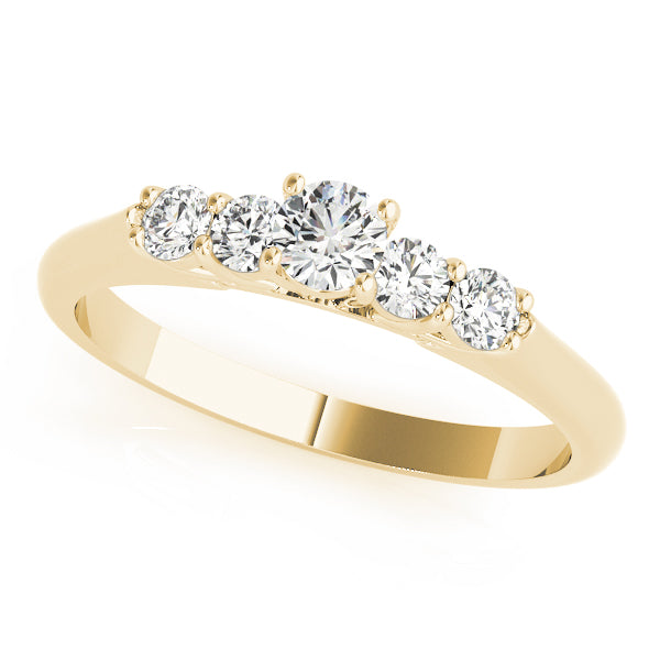 Classic Five-Stone Diamond Engagement Ring (1/5 ct. tw.)