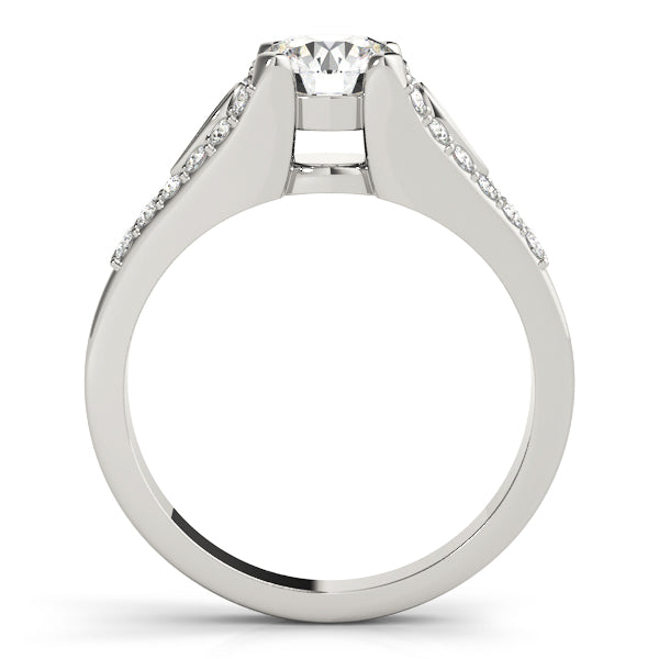 Split Shank Pavé Diamond Engagement Ring (1/4 ct. tw.)