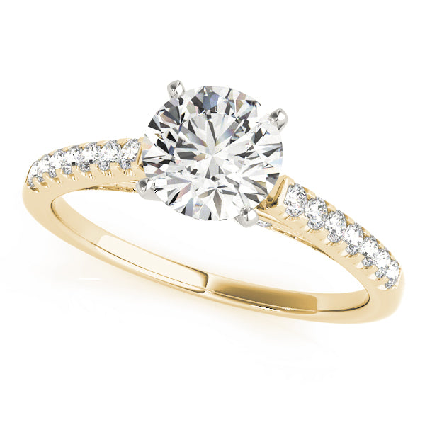 Classic Pavé Diamond Engagement Ring (1/4 ct. tw.)