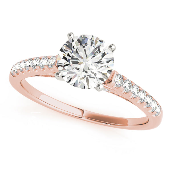 Classic Pavé Diamond Engagement Ring (1/4 ct. tw.)