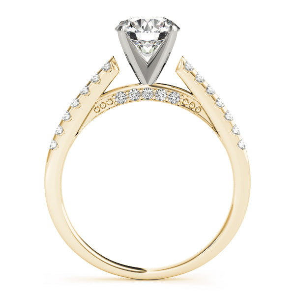 Classic Pavé Diamond Engagement Ring (1/4 ct. tw.)