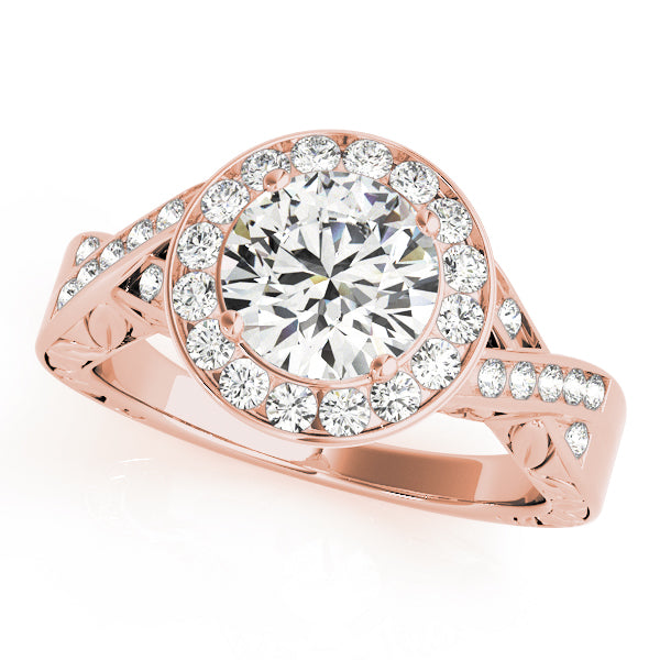 Split Shank Pavé Diamond Engagement Ring (1/5 ct. tw.)