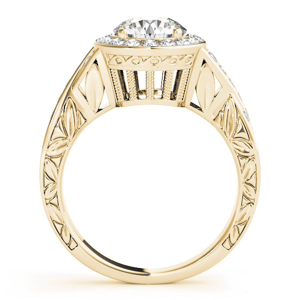Split Shank Pavé Diamond Engagement Ring (1/5 ct. tw.)