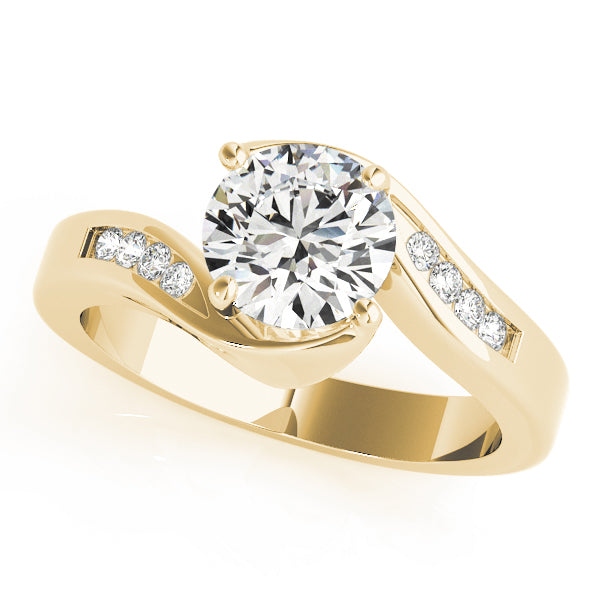 Petite Twist Diamond Engagement Ring (1/15 ct. tw.)