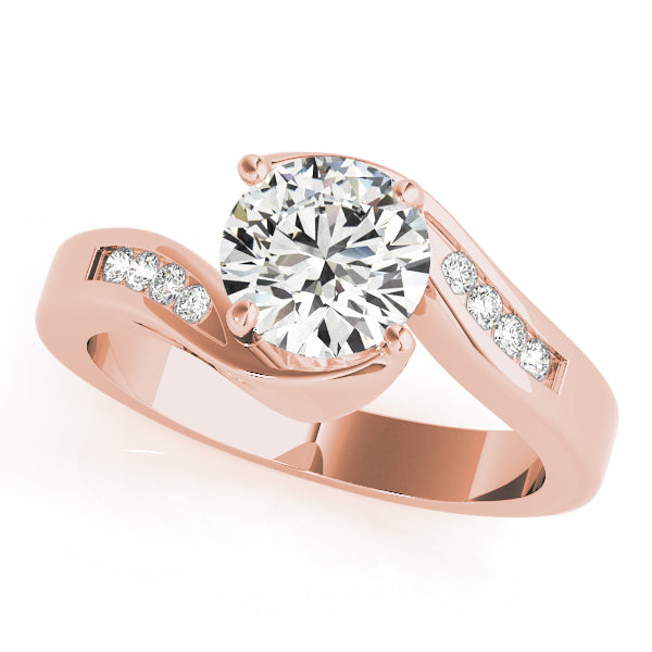 Petite Twist Diamond Engagement Ring (1/15 ct. tw.)
