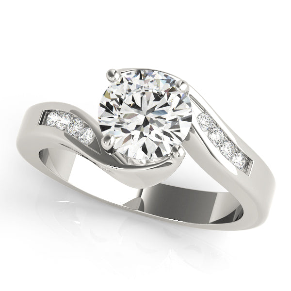 Petite Twist Diamond Engagement Ring (1/15 ct. tw.)