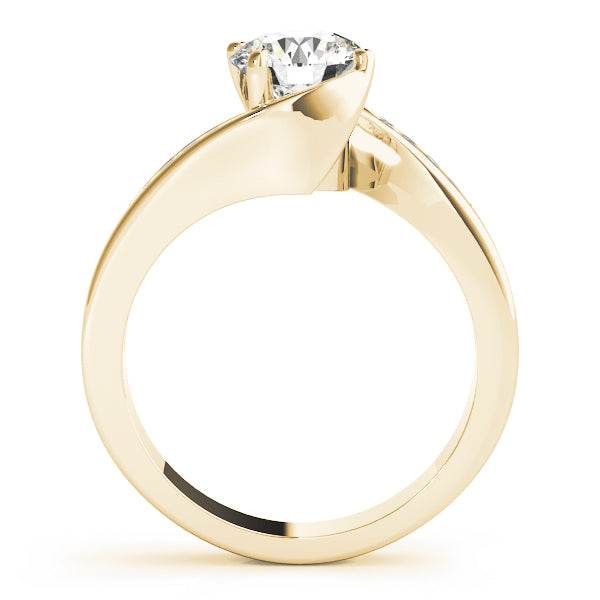 Petite Twist Diamond Engagement Ring (1/15 ct. tw.)