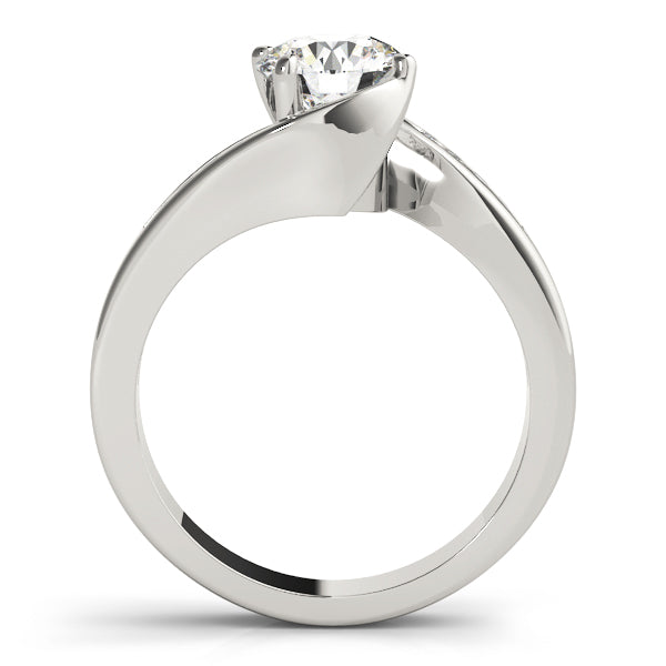 Petite Twist Diamond Engagement Ring (1/15 ct. tw.)