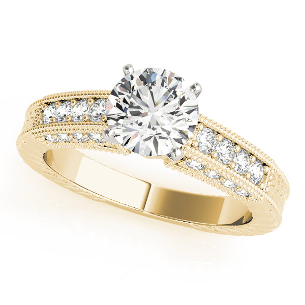Channel-Set Diamond Engagement Ring (1/3 ct. tw.)