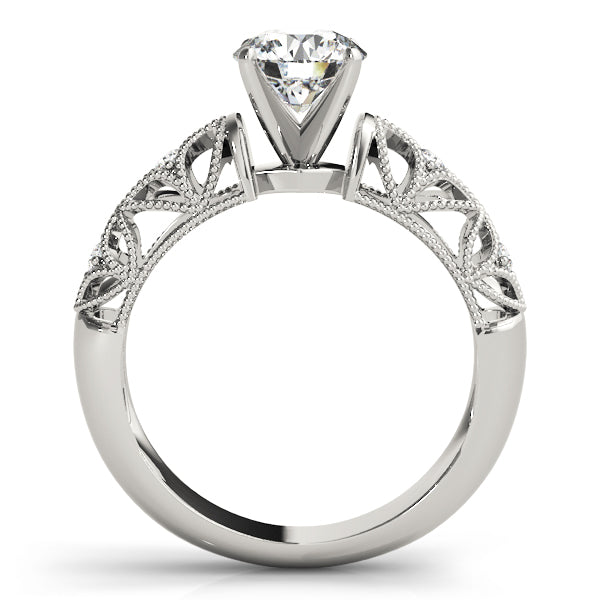 Vintage Milgrain Diamond Engagement Ring (1/20 ct. tw.)