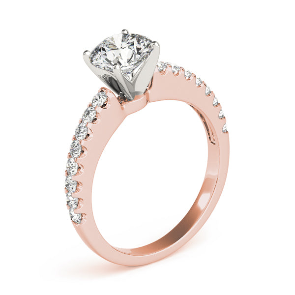 Pavé Diamond Engagement Ring (1/4 ct. tw.)