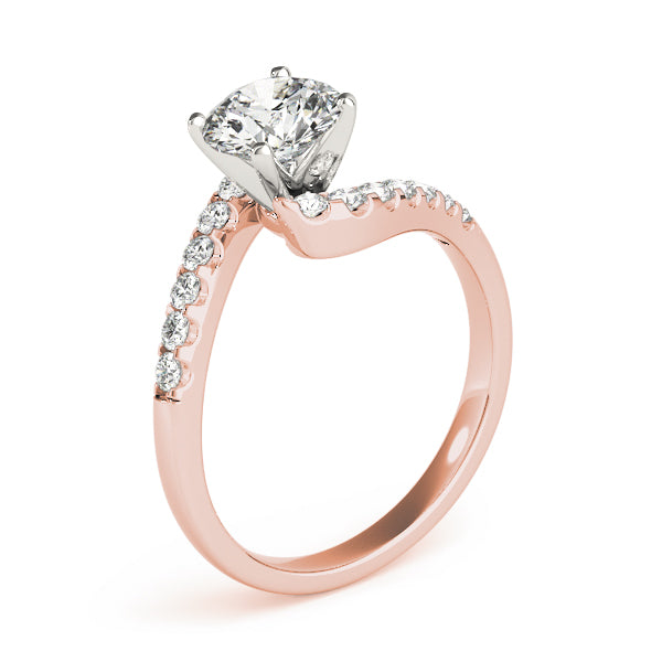 Twist Diamond Engagement Ring (1/4 ct. tw.)
