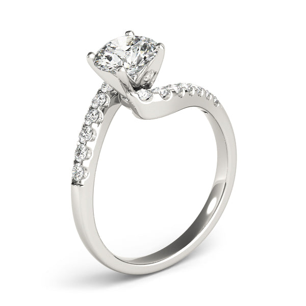 Twist Diamond Engagement Ring (1/4 ct. tw.)