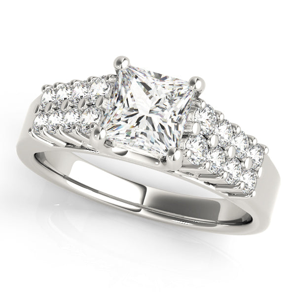 Channel-Set Diamond Engagement Ring (1/2 ct. tw.)